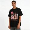 Seasons of Love and Readings Themed Printed Casual Top Pure Cotton T-shirt