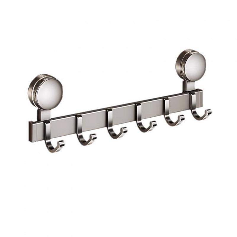 Strong Load-Bearing Suction Cup Hooks for Bathroom Wall or Door – No-Drill Clothes and Towel Rack
