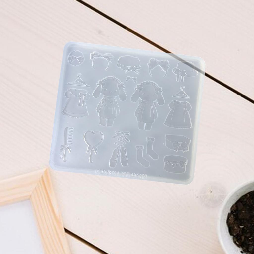 Practical Accessory Crafting Mold Convenient Silicone Mold Set for Making Various Crafts and Handmade Jewelry Projects