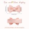 20/30/40pcs 1.2'' Ribbon Mini Hair Bows Clips for Baby Girls Cute Handmade Bowknot Hairpins Headwear Toddlers Hair Accessories