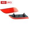 2PCS Rear Bumper Reflector Light Shell No Bulb for Subaru Impreza WRX XV Crosstrek Legacy Exiga Levorg Ascent Car Accessories