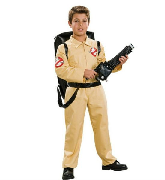 Halloween Ghostbusters & Suicide Squad Uniform with Gun Quantum Pack Cosplay 130