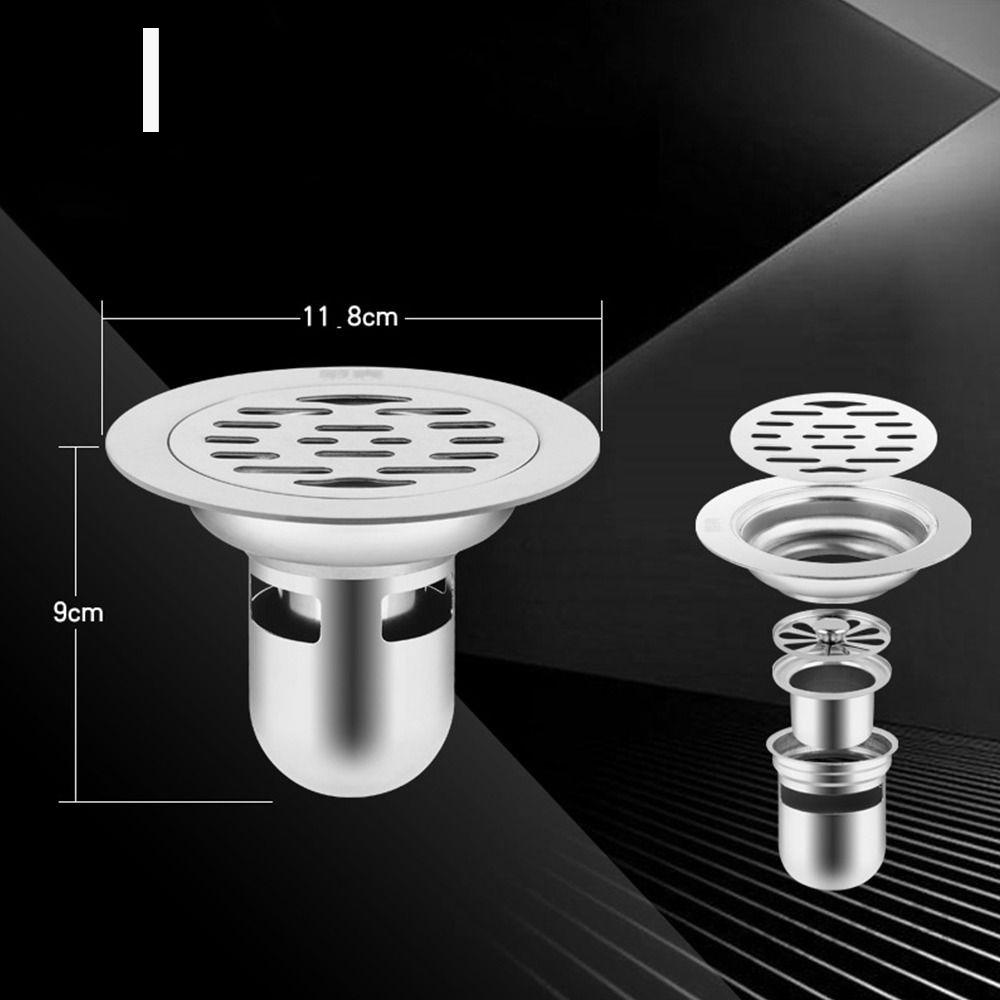 With Grid Grate Cover Sink Strainer Dual-purpose Floor Drain  Bathroom Washing Machine Accessories