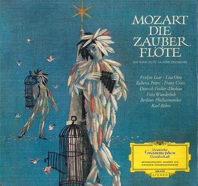 LP Record KARL BOEHM, BERLINER PHILHARMONIKER - Mozart Die Zauberflote - Opernquers 136440 DEUTSCHE GRAMMO 1965 Germany Classical Used