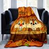 1pc, Autumn Adventure: Chip 'n' Dale Throw Blanket Perfect for Home Decor, Couch Cover, Outdoor Use, Travel, Camping, Car, Beach, Office Nap