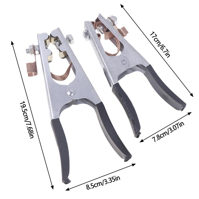 1Pc 500/800A A Type Electric Welding Machine Cable Ground Wire Earth Clamp Plier Welding Electrode Holder Earth Clamp