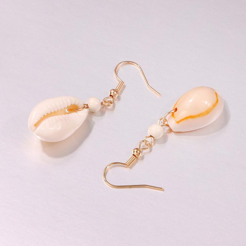 Hot-selling wholesale earrings Bohemian trend exquisite temperament female stud earrings, conch shell earrings