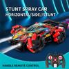 New RC Drift Car With Music Led Lights 2.4G Glove Gesture Radio Remote Control Spray Stunt Cars 4WD Electric Children Toys Gift