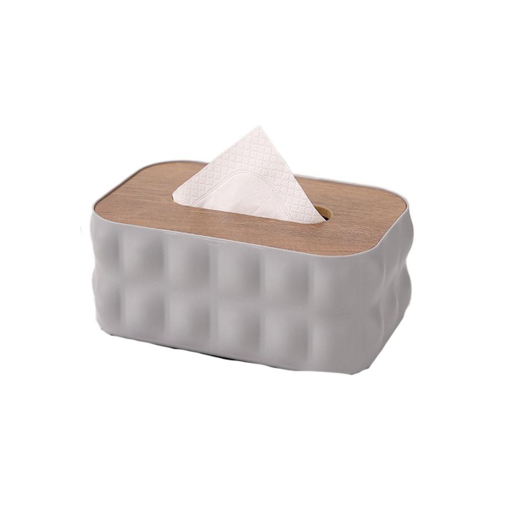 Decorative Toilet Tissue Box Removable Miscellaneous Organizer Paper Storage Holder  Desktop