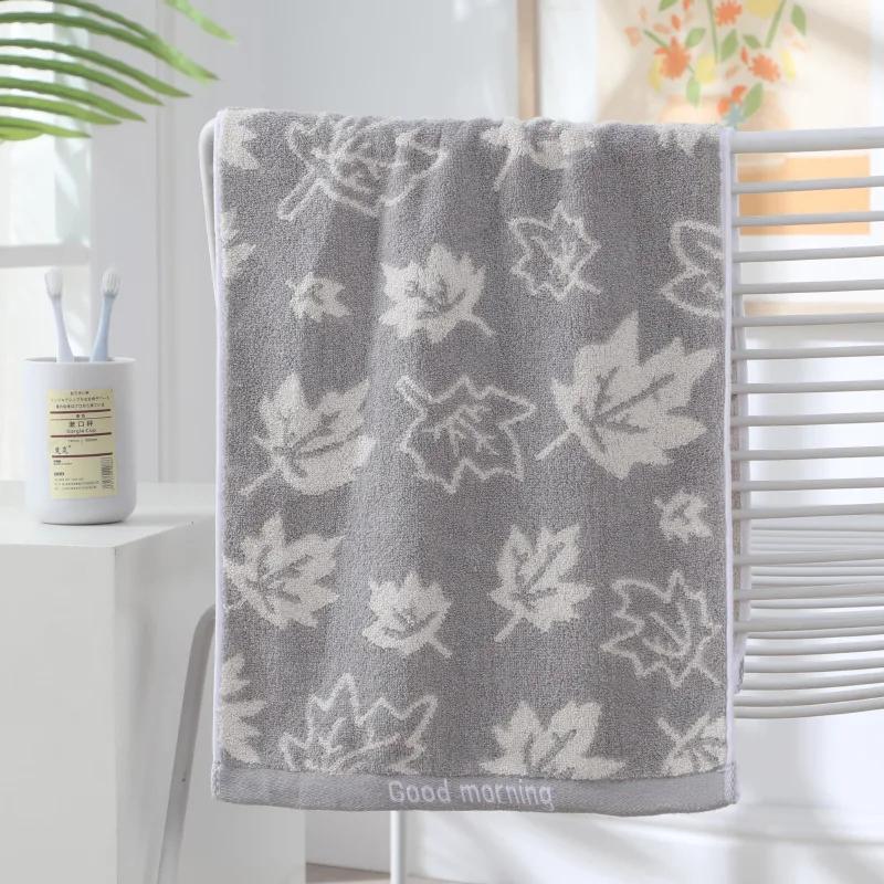 Thickened Bathroom Cotton Towel with Strong Water Absorption and Softness, Suitable for Adult Men and Women's Face Towels