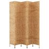 VidaXL Room Divider 5 Panels 205x180 Cm Water Hyacinth 355197