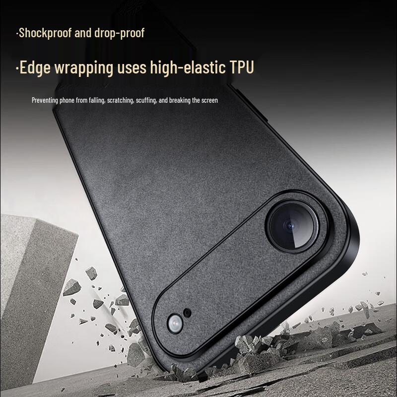 Shangsu Chinese Style Lambskin Feel Protective Phone Case for iPhone 17 Series