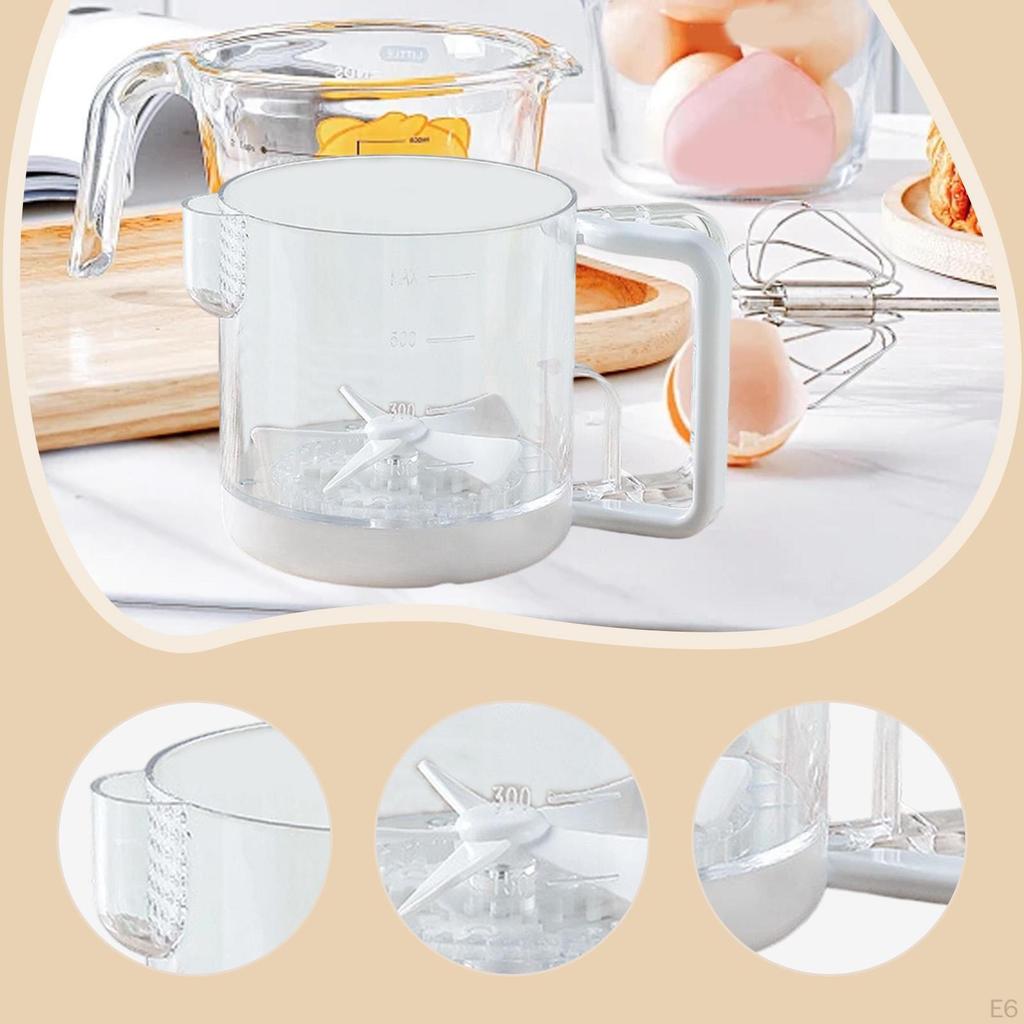 Kubek do mieszania jajek Ubijaczka Trzepaczka Mikser ręczny do napojów Ciasta
