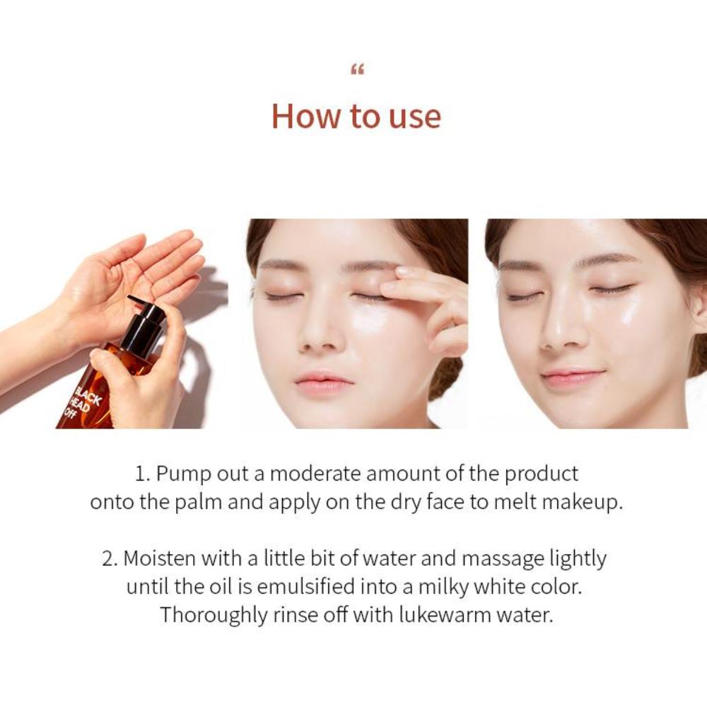 [MISSHA] SUPER OFF CLEANSING OIL BLACKHEAD OFF 305ml/0.31 fl.oz