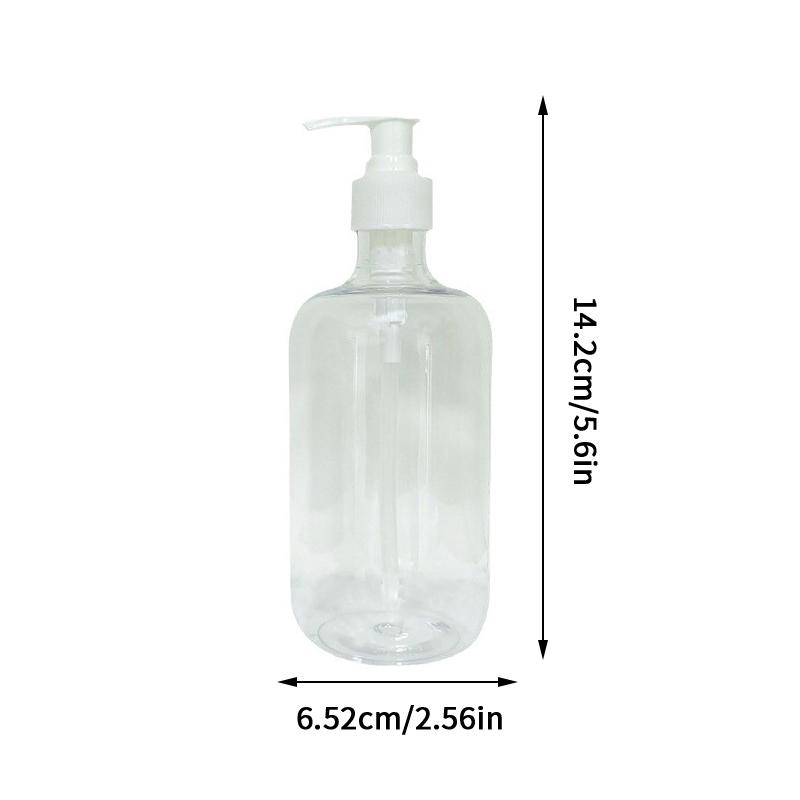 Portable Vacuum Press Type Spray Bottle Shampoo Bottle Empty Refillable Makeup Cosmetics For Cream Liquid Lotion Bottles