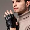 Men's Half-Finger Gloves for Driving and Casual Wear