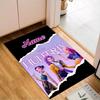Custom Name Powerful KPop Fashion Rug for Living Room, Game Rooms, Office, Bedroom, Floor Mat Playful Design, Fan Gifts Christmas Decor