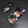Anime M-Migi to Dali  Phone Case For iPhone17,16,15,14,13,12,11 Plus,Pro Max Colored Silver Plated Inside Cover
