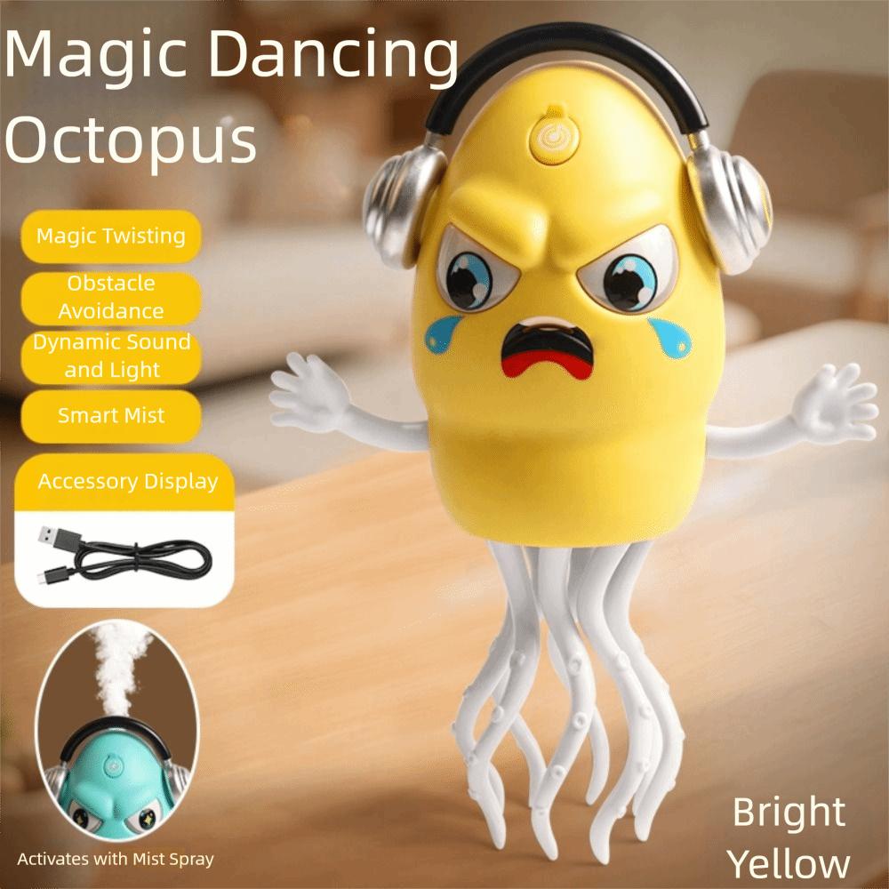 Interactive Electric Dancing Octopus Toy Plastic Walking Dancing Octopus  Birthday Gift