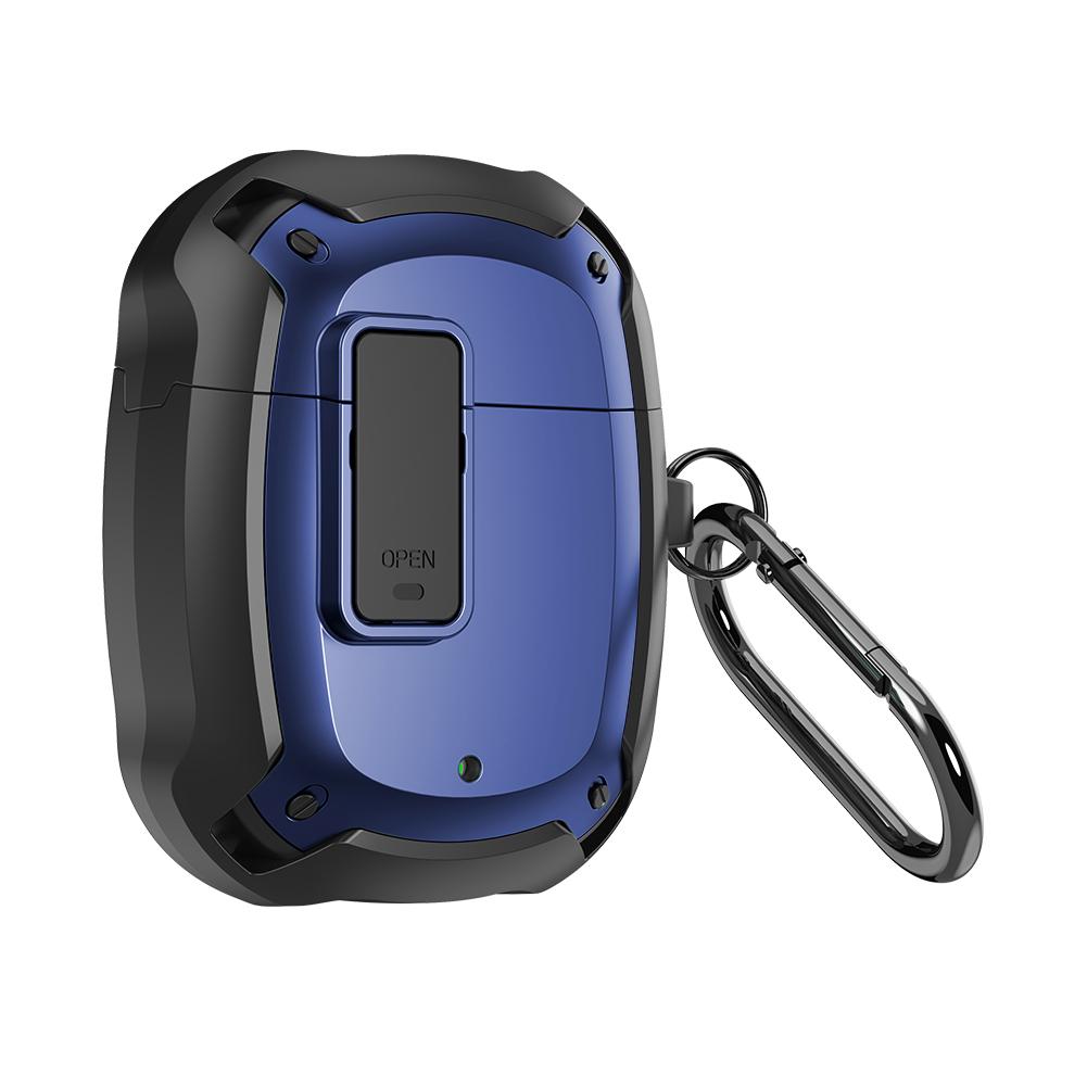 

Портативные чехлы для наушников с крючком-переключателем, мягкий чехол-накладка для наушников, ударопрочный держатель зарядного бокса для Google Pixel Buds A-Series синий