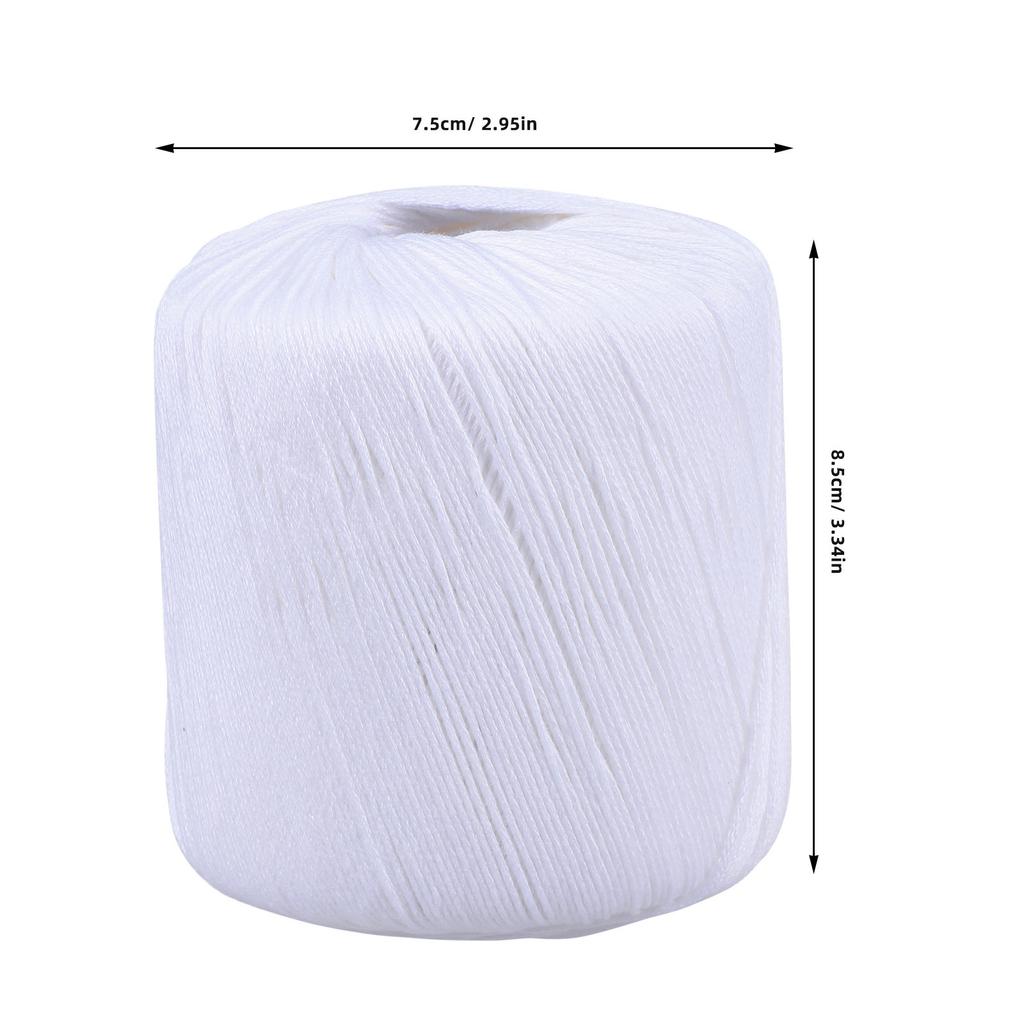 Cotton Cord Soft Knitting String DIY Craft Rope Handmade Braided Easy Clean Durable Long Lasting Fun Gift Idea