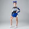 Girls' Long Sleeve Cheerleading Performance Costume for Competitions