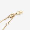 Vivienne Westwood Women Camella Bath Relief Necklace Gold White 630203bh R102
