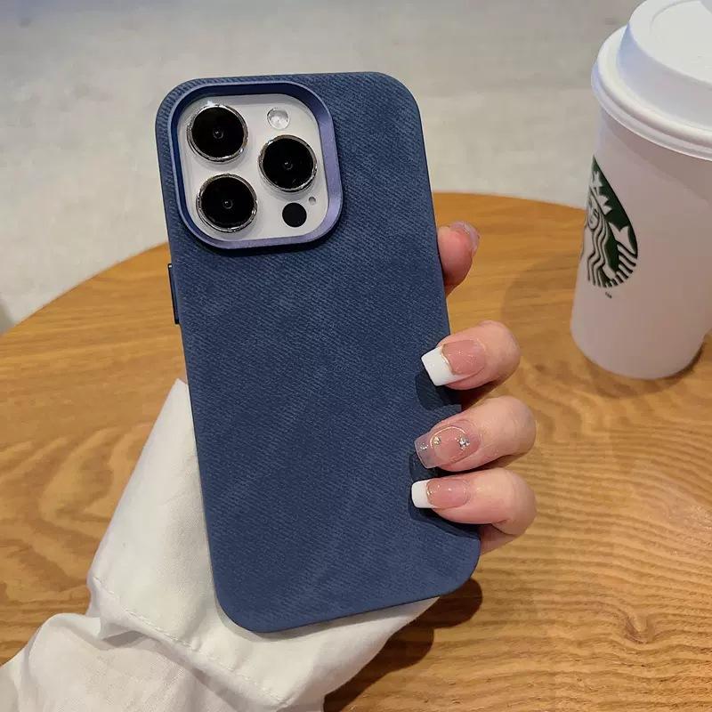 Applicable to Apple 11ProMax flannel mobile phone case magnetic suction iPhone11 leather anti-drop 11 protective case new model