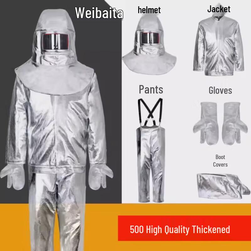Weibada Firefighter Heat Resistant Suit
