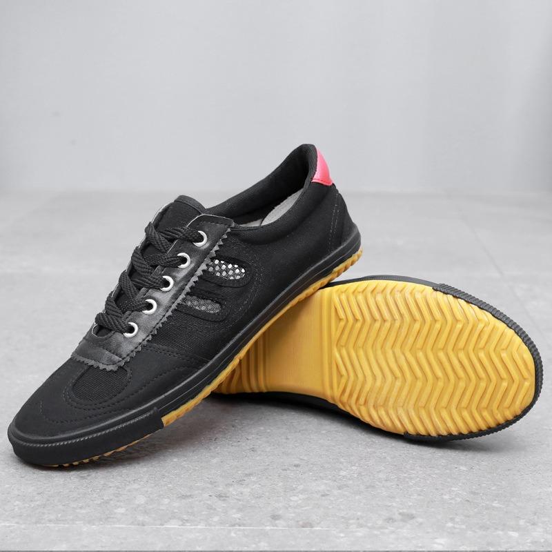 

Кроссовки унисекс для мужчин, повседневная парусиновая обувь, волейбольная спортивная обувь, для занятий фитнесом, для женщин, для ходьбы, бега, кроссовки 45 чёрный