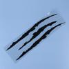 2pcs Claw Car Stickers, Black Car Headlight Decals, Claw Scratch