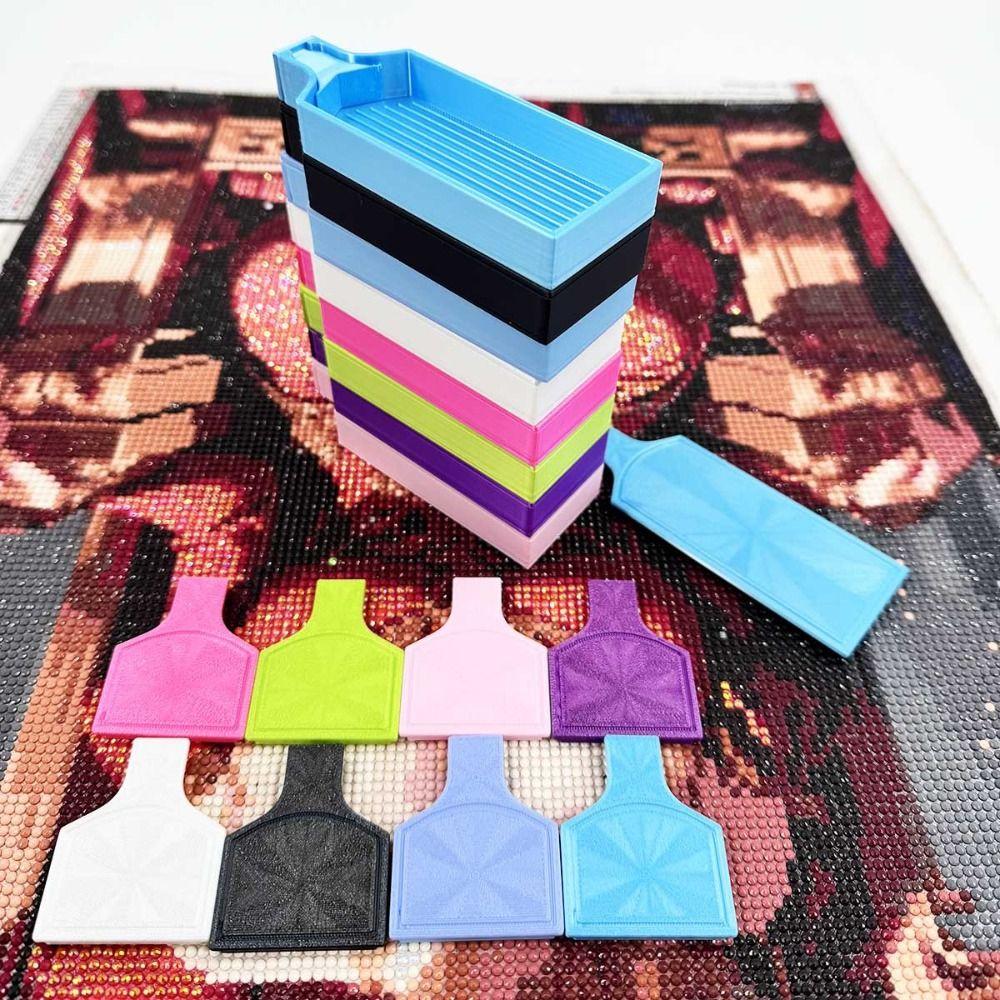 DIY Craft Beads Sorting Storage Tray Large Capacity Drill Storage Tray for Nail Art