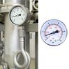 Pressure Gauge 50mm   1Celsius8 BSPT Back Connection for   Water Oil Gas (0-15PSI 0-1Bar)