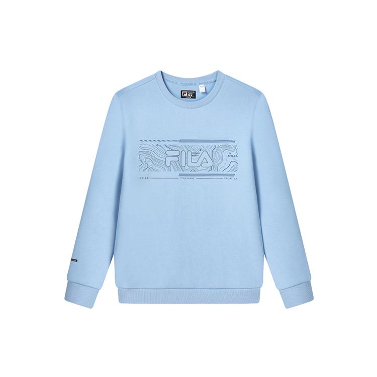 New FILA Sweatshirt Men's Infinite Blue F11M247201FLB