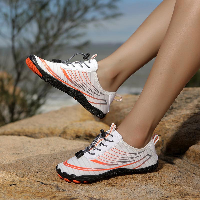 Outdoor Strandschuhe Herren- und Damen-Schwimm-, Tauch-, Wat-Schuhe Paar rutschfeste Bachwander-Schuhe Fünf-Zehen-Bergsteiger-Fitnessschuhe