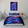 Glowing flowers and butterflies. Bedding sets Duvet cover sets Duvet covers Pillowcases(1*Duvet Cover 2*Pillowcases without duvet insert)