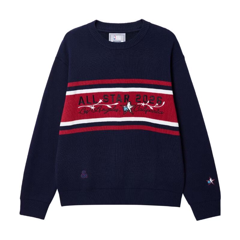 Jack & Jones NBA Co-branded Men's Color-block Sweater