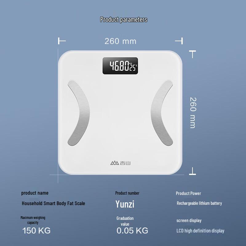 SENSUN Smart Body Fat Scale (CN version)