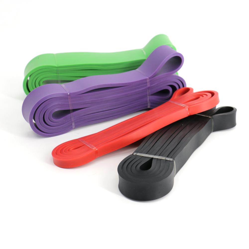 Factory Custom Loop Type Yoga Gym Exercise Latex Resistance Bands Sets for Stretching Training 4 different level