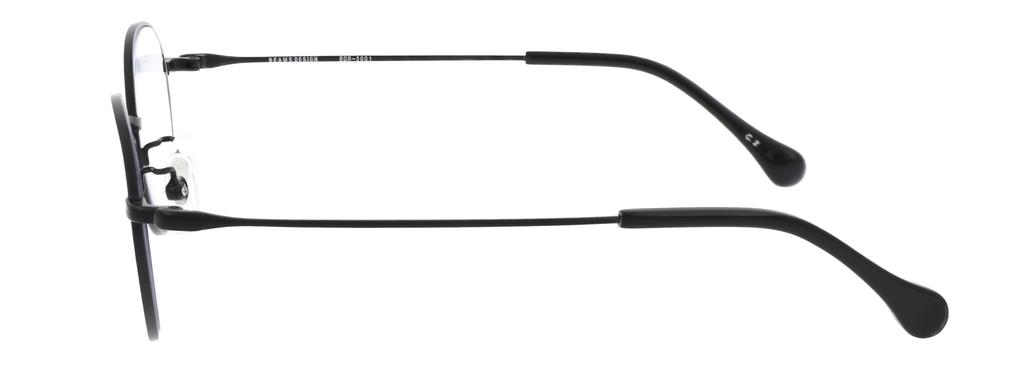 BEAMS DESIGN Low-Power Reading Glasses with Blue Light Blocking, Stylish Design, Includes Case, BDR-3001-2+2.00