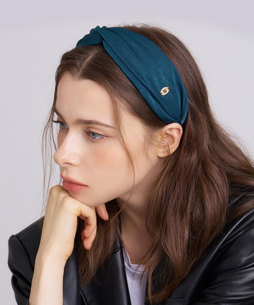White Sands Velvet Satin Hairband Moira (7 Colors)