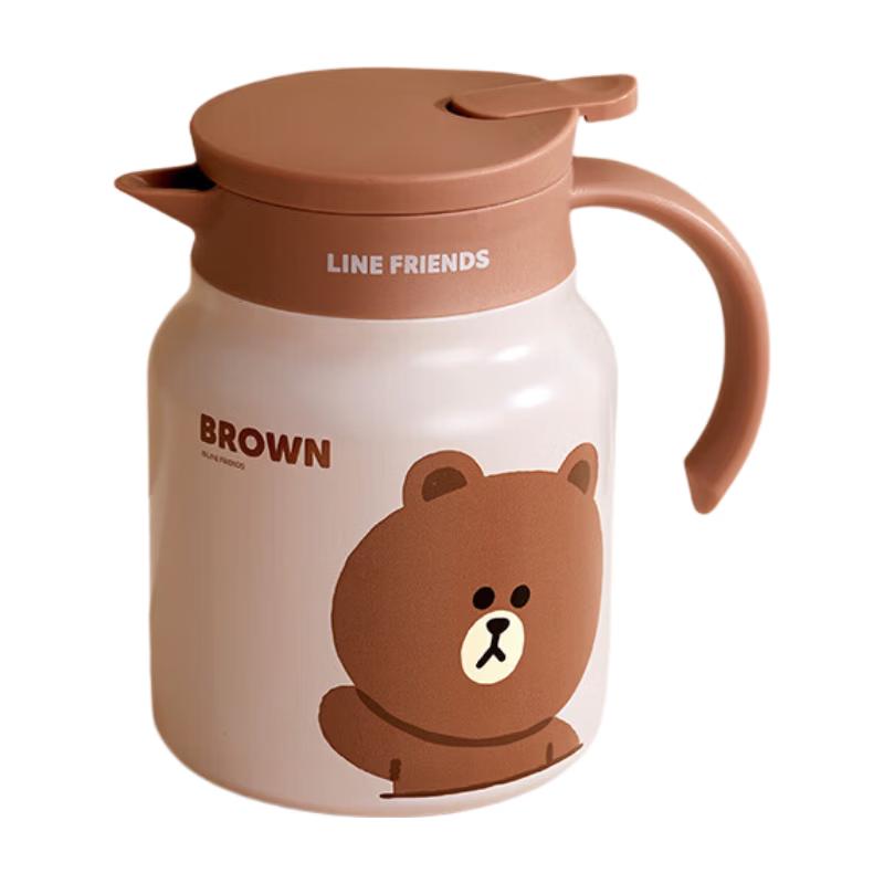 Manchaojia Brown Bear Insulated Tea Kettle