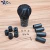 JDM Blitz Ultra Graffiti Suede Leather Gear Shift Knob Racing Sports Car Manual Transmission Stick Shifter Lever for Universal