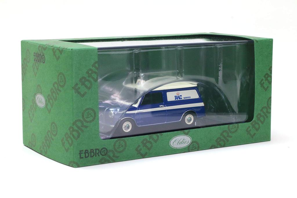 Ebro Austin Mini Van RAC Blue Finished Product 1/43