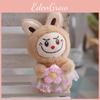 Plush Cartoon Doll Keychain With Soft Pp Cotton Filling For Backpack Decor