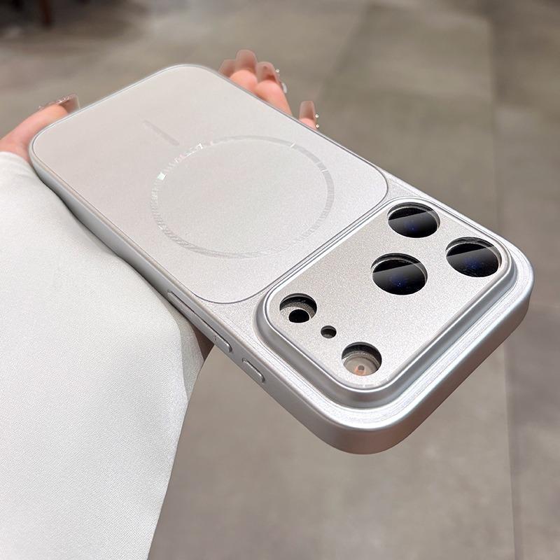 Mit Kamera-Steuertaste Matt Magnetisch Magsafe Hülle Für iPhone 17 Pro Max 16 15 14 13 Großes Fenster PC Stoßfeste Abdeckung