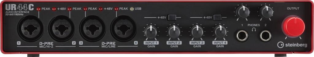 Steinberg Steinberg Audio Interface Rot UR44C RD USB3.0 32bit/192kHz