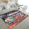 Neuer Stil SLAM DUNK Cartoon SHOHOKU Basketball Anime Teppich für Wohnzimmer Schlafzimmer Zuhause Sofa, Kinder Rutschfeste Bodenmatte