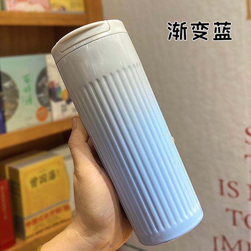 500ML Portable Coffee Mugs Stainless Steel Thermo Bottles Car Office Water Bottle Vacuum Flasks Coffee Cup Travel Thermal Cup