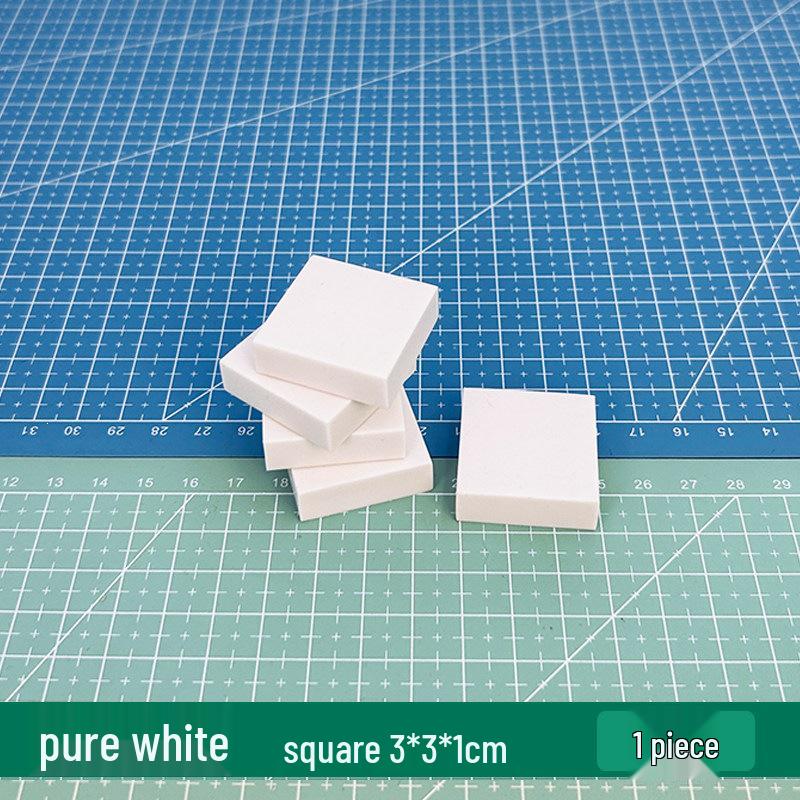A4 White Rubber Stamp Carving Block: 3D Lettering Printing Material for Beginners